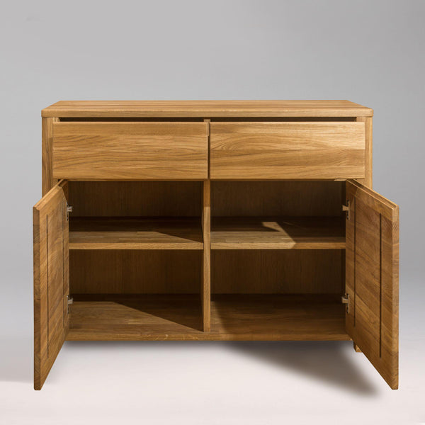 NordicStory Dressoir Ladekast in massief eikenhout