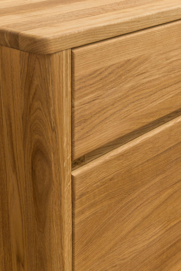 NordicStory Dressoir Ladekast in massief eikenhout