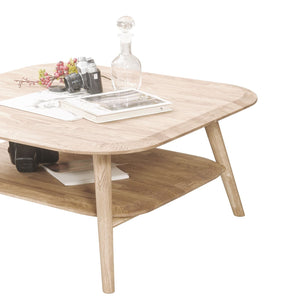 NordicStory salontafel massief hout eiken nordic scandinavisch retro 