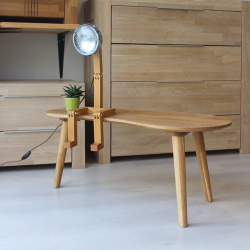 NordicStory Massief eiken stapelbare salontafel