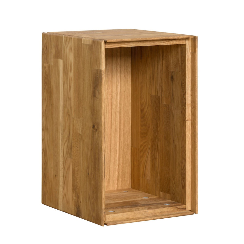 NordicStory zwevende wandkast massief eikenhouten wandkast nordic design moderne scandinavische woonkamer 