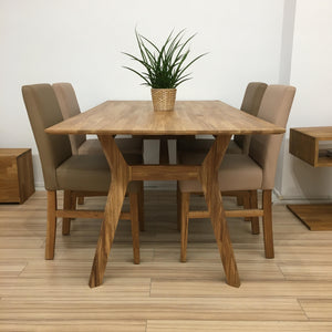 Eikenhouten eettafel Harold, 170 x 90 x 75 cm | NordicStory